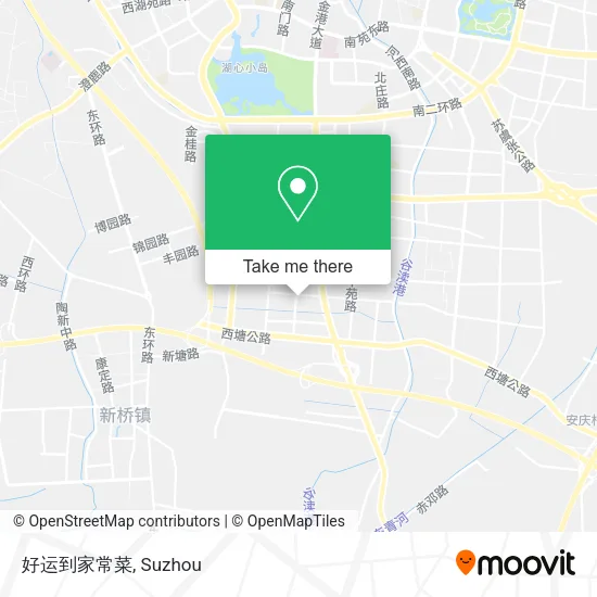 好运到家常菜 map