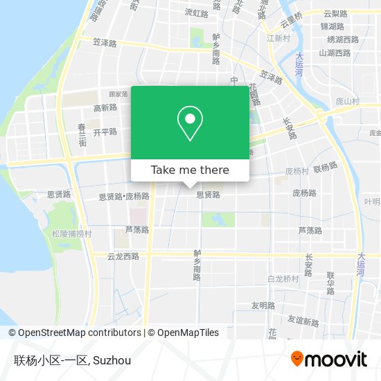 联杨小区-一区 map