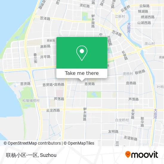 联杨小区-一区 map