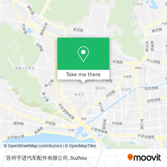 苏州宇进汽车配件有限公司 map