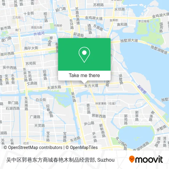吴中区郭巷东方商城春艳木制品经营部 map
