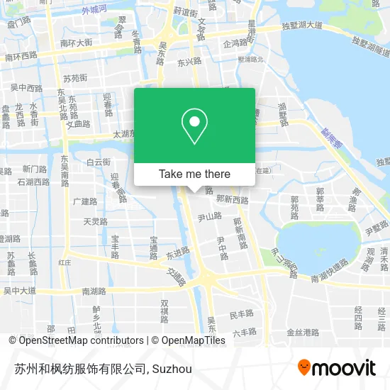 苏州和枫纺服饰有限公司 map