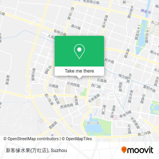 新客缘水果(万红店) map
