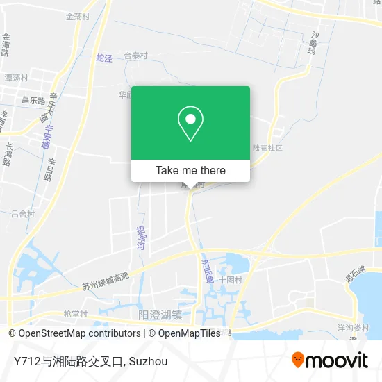 Y712与湘陆路交叉口 map