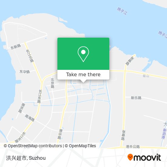 洪兴超市 map