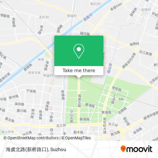 海虞北路(新桥路口) map