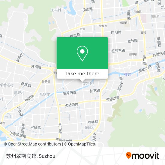 苏州翠南宾馆 map