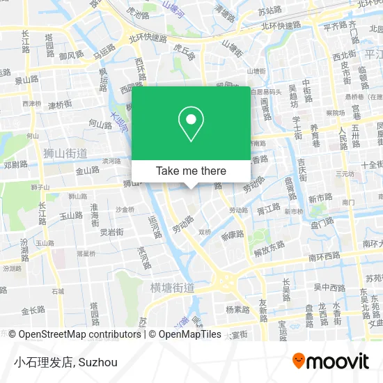 小石理发店 map