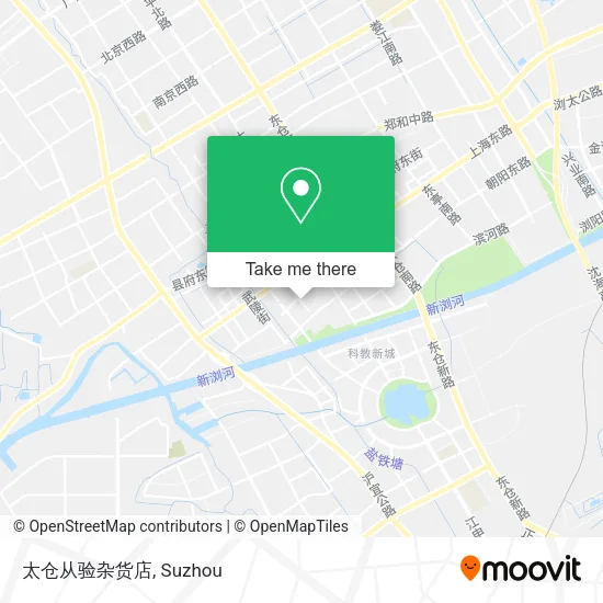 太仓从验杂货店 map