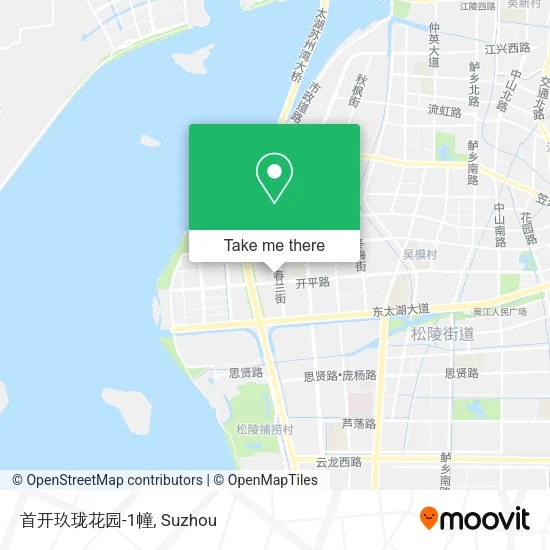 首开玖珑花园-1幢 map