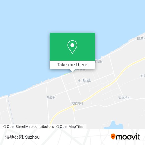 湿地公园 map