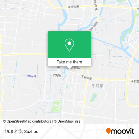 恒珍名妆 map
