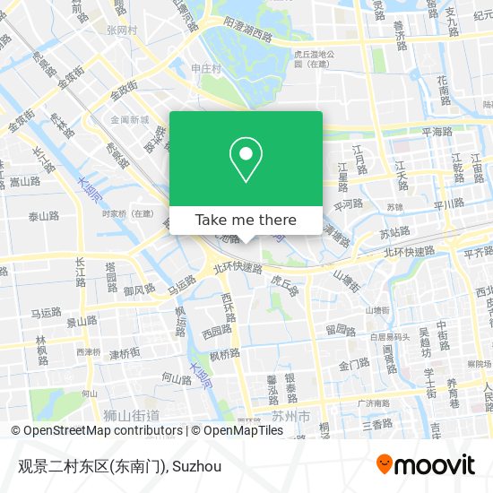 观景二村东区(东南门) map