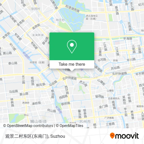 观景二村东区(东南门) map
