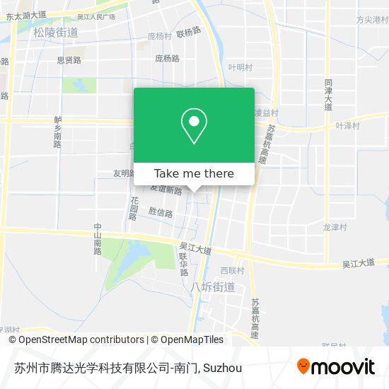 苏州市腾达光学科技有限公司-南门 map