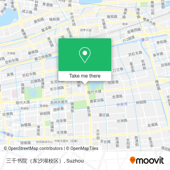 三千书院（东沙湖校区） map