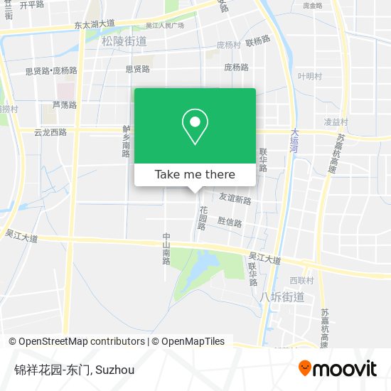 锦祥花园-东门 map