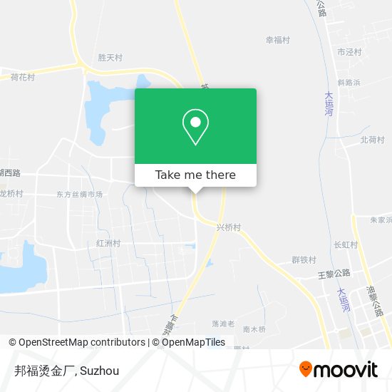 邦福烫金厂 map