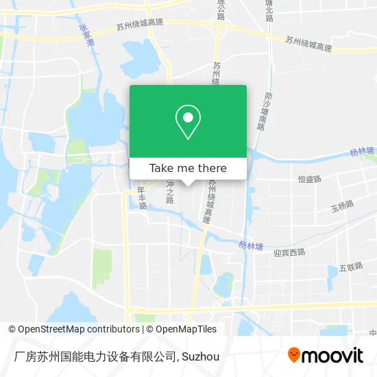 厂房苏州国能电力设备有限公司 map