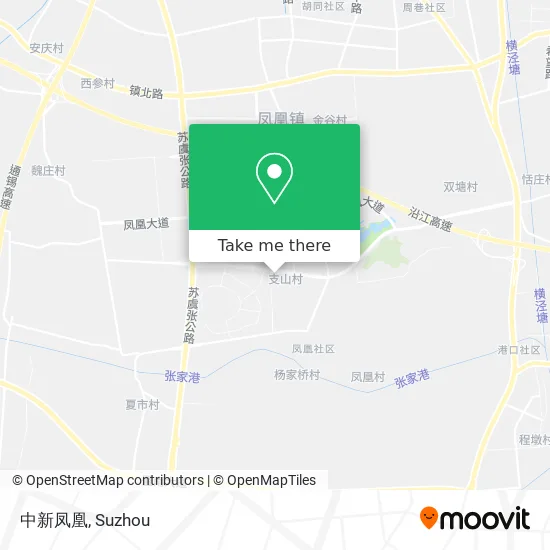 中新凤凰 map