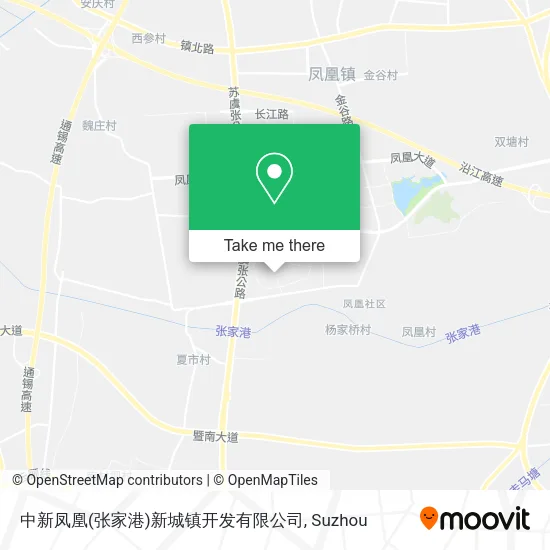 中新凤凰(张家港)新城镇开发有限公司 map