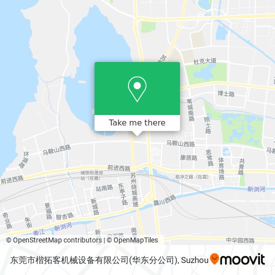 东莞市楷拓客机械设备有限公司(华东分公司) map