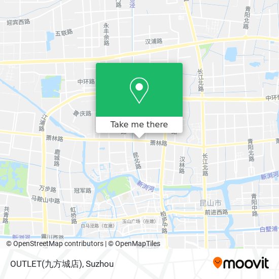 OUTLET(九方城店) map