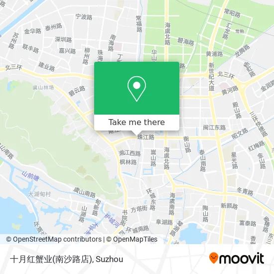十月红蟹业(南沙路店) map