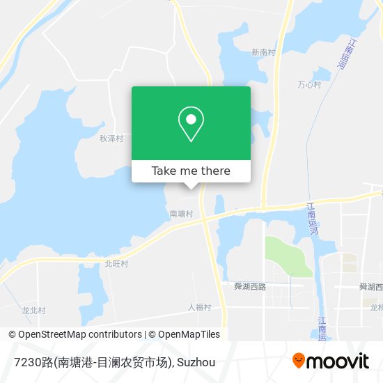 7230路(南塘港-目澜农贸市场) map