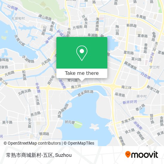 常熟市商城新村-五区 map