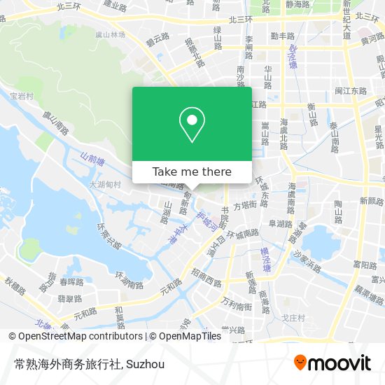 常熟海外商务旅行社 map