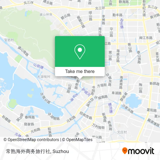 常熟海外商务旅行社 map