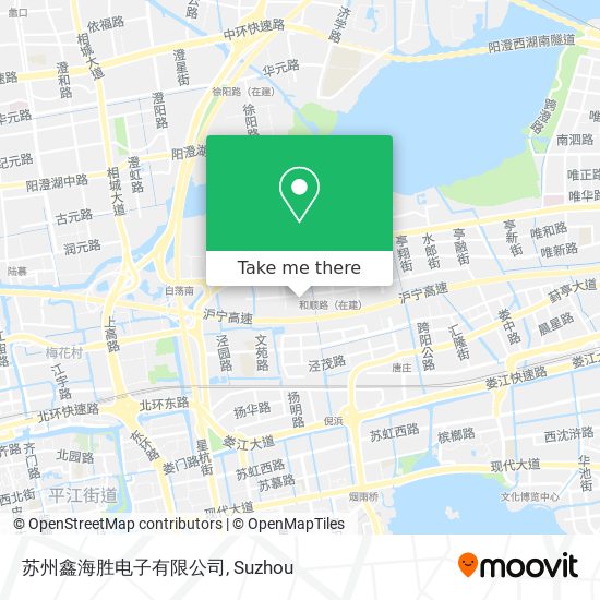 苏州鑫海胜电子有限公司 map