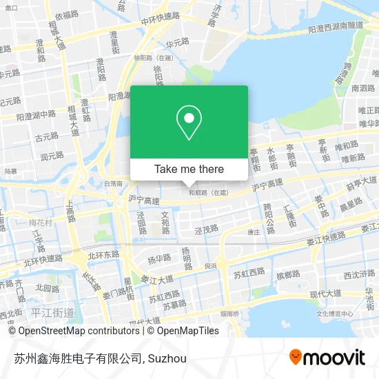 苏州鑫海胜电子有限公司 map