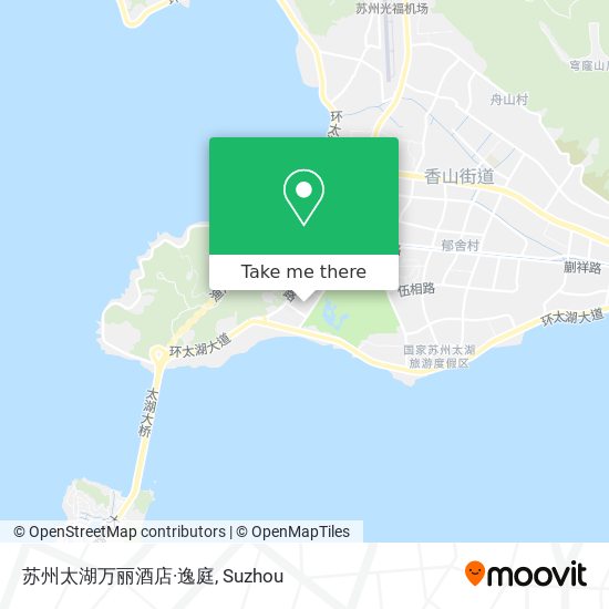 苏州太湖万丽酒店·逸庭 map