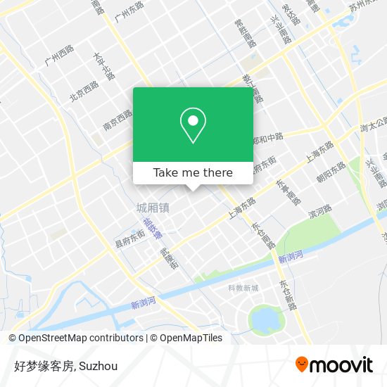 好梦缘客房 map