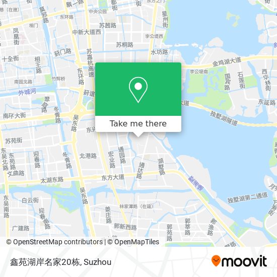 鑫苑湖岸名家20栋 map