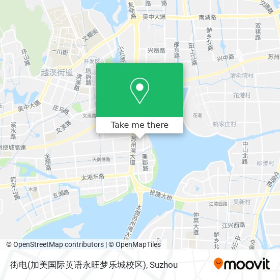 街电(加美国际英语永旺梦乐城校区) map