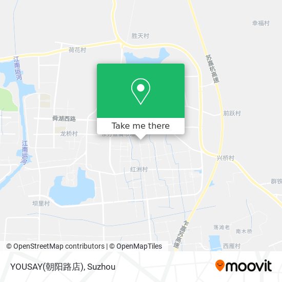 YOUSAY(朝阳路店) map