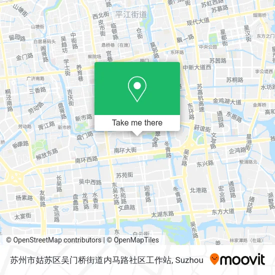 苏州市姑苏区吴门桥街道内马路社区工作站 map