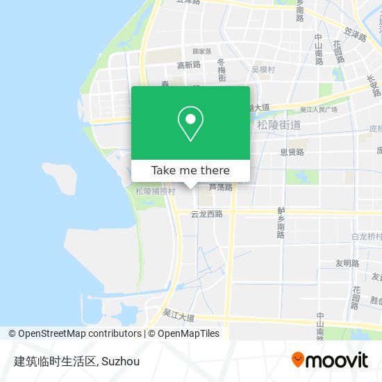 建筑临时生活区 map