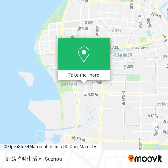 建筑临时生活区 map
