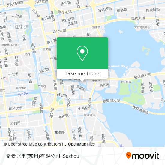奇景光电(苏州)有限公司 map