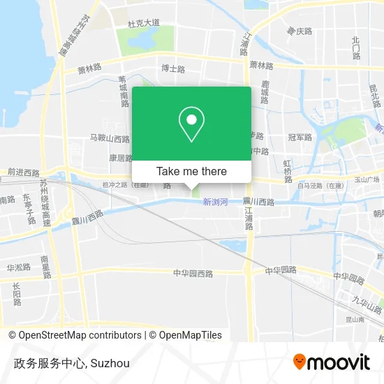 政务服务中心 map