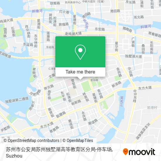 苏州市公安局苏州独墅湖高等教育区分局-停车场 map