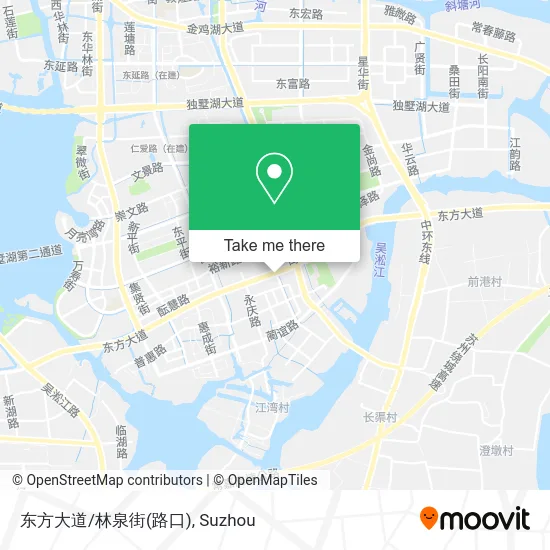 东方大道/林泉街(路口) map