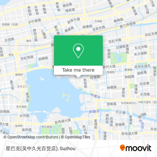 星巴克(吴中久光百货店) map