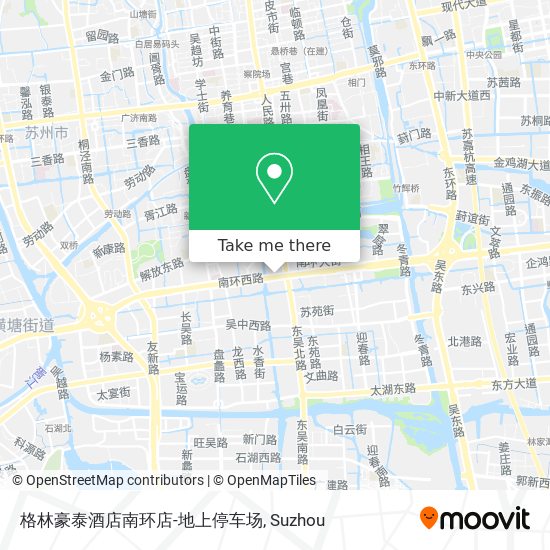 格林豪泰酒店南环店-地上停车场 map