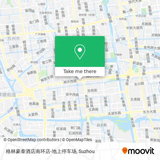 格林豪泰酒店南环店-地上停车场 map