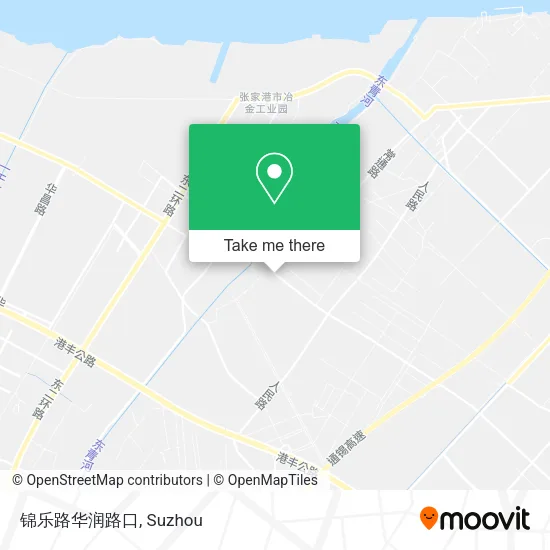 锦乐路华润路口 map